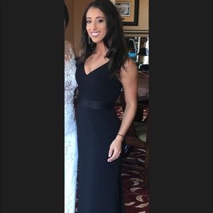 White by Vera Wang- Ebony with open back